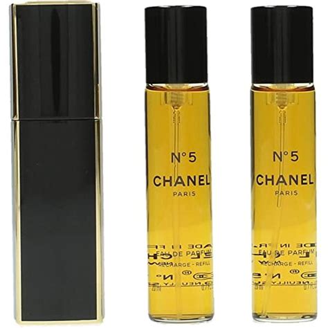 chanel no 5 edp purse spray 3x20ml